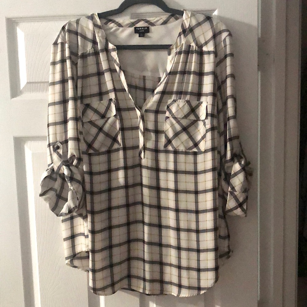 Torrid Harper shirt Size 2